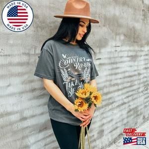 Country Roads Take Me Home Tee John Denver Tee Classic T-Shirt
